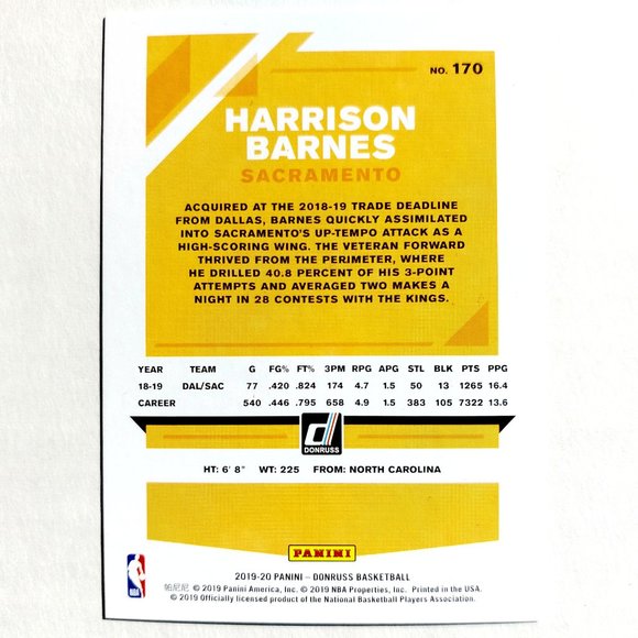 Sacramento Kings (Harrison Barnes) - BKBL [26_HB1] - Picture 3 of 3